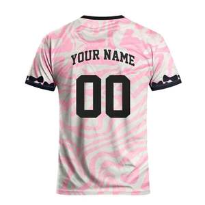 T-shirt respirant sublimé en gros, imprimé uni, styles variés, coupe décontractée moderne pour les vendeurs e-commerce aux États-Unis - Product Image 3