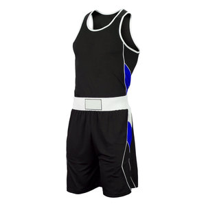 Tenue d'entraînement de boxe personnalisée de haute qualité 2026, fabriquée avec des matériaux durables et de qualité supérieure, ensemble de vêtements de combat de boxe par sublimation - Product Image 5