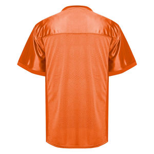 Maillot de football unisexe personnalisé pour adultes, léger, à séchage rapide, respirant, à manches courtes et en tissu mesh, vente en gros - Product Image 4