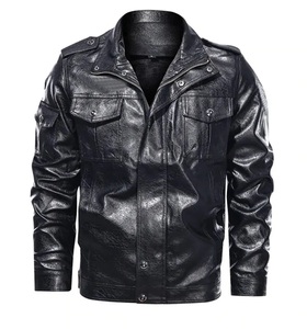 Chaqueta de Cuero para Hombre Hecha a Mano, Estilo Bomber, con Capucha, Impermeable, de Alta Calidad, Piel de Vaca, Estilo Motero - Product Image 6