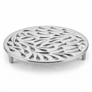 Salvamanteles de Metal Art Deco con Diseño de Ciervo Saltando, Soporte Resistente al Calor de Aluminio para Ollas Calientes, Decoración Antioxidante para Cocina y Mesa de Comedor - Product Image 2