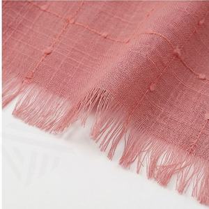 Nuevos chales de pashmina a cuadros lisos de otoño, pañuelos para la cabeza con borlas de color monocromático personalizado para mujeres, turbante suave de primera calidad. - Product Image 6