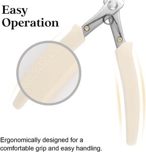 Stainless Steel Hair Extension Pliers Keratin Bond Cutting Wire Flush <b>Cutters</b> Clippers Nippers Commercial Use Tool - Product Image 5