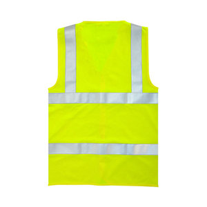 Construction Uniform Working High Visibility Vest Breathable Reflective Safety Roadway Worker Security Vest Jackets - Product Image 2