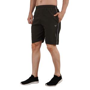 Pantalones Cortos Deportivos Color Oliva para Hombre, Tejido Ligero y Transpirable para Entrenamiento, Gimnasio, Correr y Actividades al Aire Libre - Product Image 2