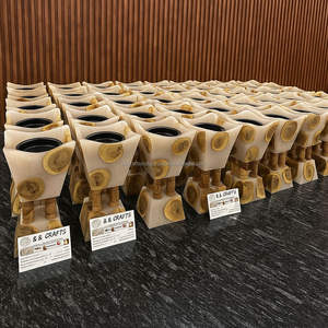 Premium Quality Epoxy Resin <b>Wood</b> Bakhoor <b>Burner</b> for Home and Hotel Decor for Worldwide Supply from India - Product Image 3