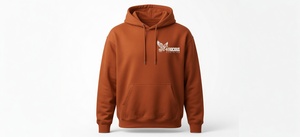 Sweat-shirt à capuche personnalisé Aigle Féroce Vert Teal Foncé Oversize Streetwear Décontracté Athlétique Hommes Femmes Vente en Gros OEM - Product Image 5