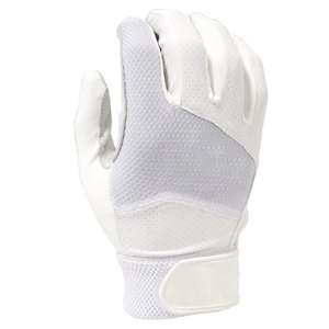 Gants de frappeur de baseball/softball en polyester/coton respirants de qualité supérieure, couleur personnalisée, pour droitier, avec fermeture auto-agrippante – Vente chaude - Product Image 3