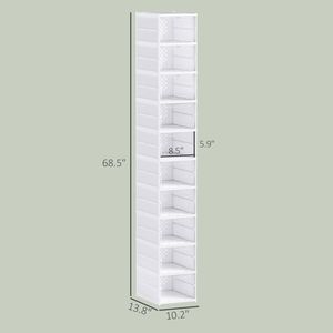 Organizzatore Portatile XXL e Grande in Plastica PET per Scarpe e Borse, per Soggiorno e Armadio, Scatole per Scarpe in Confezione di Cartone - Product Image 2