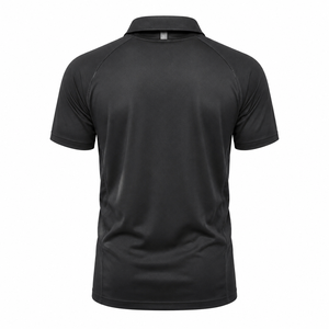 T-shirt décontracté pour homme à manches courtes, séchage rapide, respirant, manches raglan – Coupe classique, tissu écologique - Product Image 1