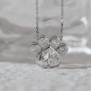 Pendentif Breloque Glace en Argent 925 et Moissanite, Bijou Scintillant de Créateur, Style Hip Hop, Cadeau de Fête pour Femme - Product Image 4