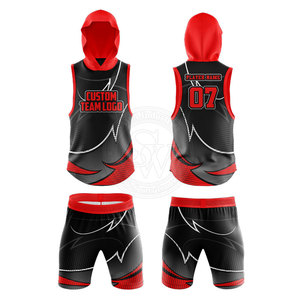 Uniforme de football américain Pro Compression en polyester léger, respirant, personnalisable, durable, tissu extensible, vêtements de performance pour hommes - Product Image 5