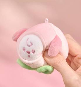 Pelota Antiestrés BTS BT21 Peach Holic, CD de Música K-Pop, Plástico y Papel, Idioma Coreano, Todas las Edades, Modelo KR BW-154, Coleccionable - Product Image 6
