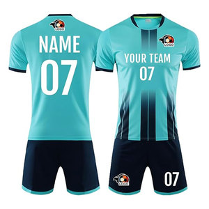ชุดฟุตบอลแบบครบชุด แพ็คเกจสุดคุ้ม รับสั่งทำแบบ Sublimation ชุดฟุตบอลเยาวชน คุณภาพสูง ระบายอากาศได้ดี ชุดกีฬาสำหรับทีมฟุตบอล - Product Image 6