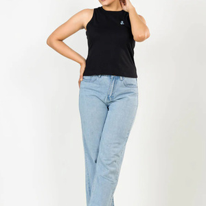 Camiseta sin Mangas para Mujer, Ecológica, 100% Algodón Orgánico, Secado Rápido y Transpirable, Antiencogimiento, Informal de Verano - Product Image 1