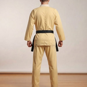 Uniforme de Taekwondo para Hombre, Personalizado por Delante, 100% Algodón, Secado Rápido, Ligero, Ropa de Entrenamiento de Artes Marciales, Ajuste Cómodo para Practicar - Product Image 4