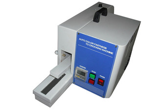 ISO/aatcc tiêu chuẩn dệt độ bền màu để cọ xát Tester vải màu mài mòn thử nghiệm máy - Product Image 3