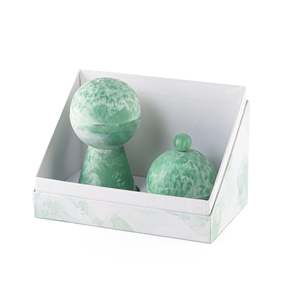 Ensemble brûleur d'encens en résine turquoise avec couvercle et support, porte-parfum d'ambiance pour la maison, utilisation toute saison - Product Image 5