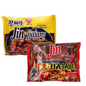 Nouilles instantanées coréennes Otoki Jin Yeul Jjajang 135g avec une riche sauce aux haricots noirs - Product Image 2