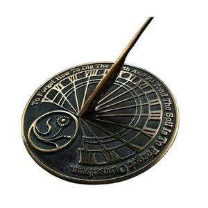Customized Metal Claddagh Sundial For <b>Memorial</b> Garden Decoration And Unique Outdoor <b>Gift</b> Collection Display Items - Product Image 1