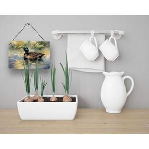 ป้ายแขวนประตูรูปเป็ดสีดำสไตล์อเมริกันหลากสีป้ายอะลูมิเนียมสำหรับติดผนังห้องครัวบาร์ห้องน้ำของตกแต่งบ้าน - Product Image 3