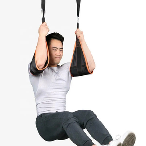 Custom Logo Heavy Duty Ab Straps with Steel Hooks, Adjustable Support for Gym, Core Workouts, Weightlifting - Product Image 2