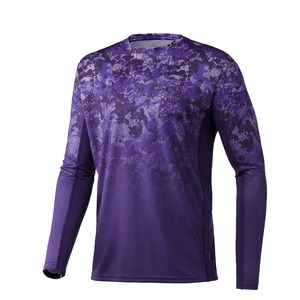 Camiseta de Caza Sublimada Transpirable para Invierno, Personalizada OEM, para Caza de Ciervos y Cerdos, 100% Poliéster Spandex, Cuello Redondo, UPF 50, 2026 - Product Image 4