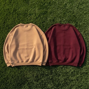 Custom <b>Embroidery</b> Oversized <b>Sweatshirts</b> Men Fashion Winter Pullover Streetwear Sweat Shirt Men's 100% Cotton Fleece <b>Sweatshirt</b> - Product Image 3