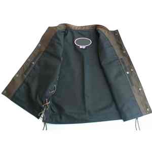 เสื้อกั๊กหนังผู้ชายใส่สบาย ระบายอากาศได้ดี อุ่นสำหรับฤดูหนาว ราคาขายส่ง ดีไซน์โดดเด่น เสื้อผ้ากีฬา - Product Image 5