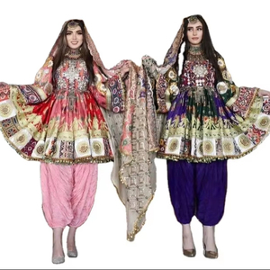Custom Logo & Sizes Afghan Kuchi <b>Dresses</b> For Women Wholesale Prices Comfortable Wedding Party Wear Traditional Afghani <b>Dress</b> - Product Image 1