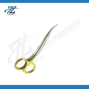 Ciseaux dentaires TC en acier inoxydable et carbure de tungstène, instruments chirurgicaux professionnels manuels, poignée ergonomique, personnalisables pour usage dentaire - Product Image 4