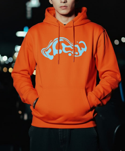 เสื้อฮู้ดดี้โอเวอร์ไซส์แบบสั่งทำพิเศษสำหรับผู้ชาย พิมพ์ลายกราฟิกหลากสีแบบ OEM ผ้าฟลีซเนื้อหนา 480 GSM พิมพ์ลายด้วยเทคนิค Rubber Screen Printing - Product Image 4