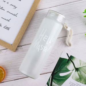 Vaso/Botella de Agua Multifuncional de Vidrio de Borosilicato de Alta Calidad, Portátil, con Degradado de Color Moderno, para Uso Promocional, con Serigrafía - Product Image 5