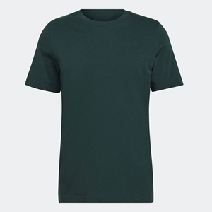 T-shirt pour homme, coupe classique, 100% coton jersey, col rond, couleur unie, respirant, décontracté, manches courtes, design uni - Product Image 5