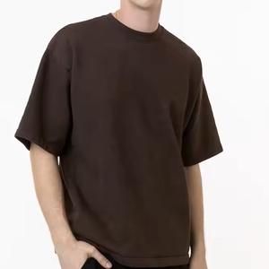 T-shirt Homme de Luxe de Haute Qualité en Coton Lourd 100% – Col Rond, Coupe Oversize et Ample - Product Image 4