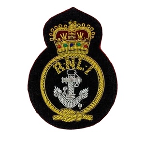 Royal Canadian Officers Luxury Custom Hand Embroidered Gold Bullion <b>Wire</b> Badges for Uniforms & Caps - Product Image 3