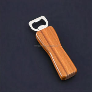 Elegante Abrebotellas con mango de madera dura con agarre cómodo para un uso sin esfuerzo en el hogar, bares, restaurantes y fiestas - Product Image 4