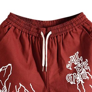 Nouveau short streetwear tendance pour homme avec logo personnalisé, style décontracté en coton, mode urbaine, hip-hop, bas de tenue ample d'été pour l'extérieur - Product Image 6