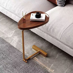 Table d'angle pour la maison sélectionnée en direct d'usine, table basse au design moderne, table de chevet pour la maison, l'hôtel, l'appartement, les petits espaces - Product Image 1