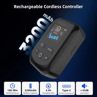 Masseur pour les pieds et les jambes sans fil portable à 4 chambres à air, bottes de récupération par compression d'air AS ALL STAR CE