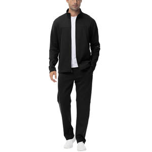 Conjunto Deportivo Slim Fit para Hombre, con Logotipo Personalizado, Ropa de Entrenamiento Atlético, Cierre Completo, Transpirable, de Secado Rápido - Product Image 1
