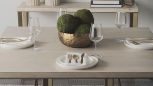 Bol en aluminium doré poli fait main, tendance, moderne, de luxe, résistant à la décoloration, idéal pour la maison et les mariages – Vente chaude - Product Image 4