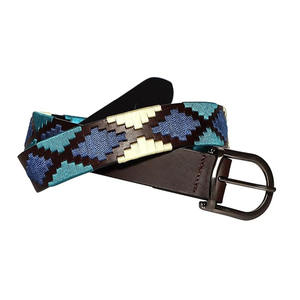 Ceintures de sport personnalisées en cuir pour l'équitation et le polo, disponibles dans toutes les tailles et couleurs, produits équestres bon marché, service OEM - Product Image 5