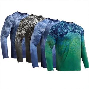 Men's Long Sleeve UPF 50 Sun Protection Fishing <b>Shirt</b> 100% Polyester Lightweight Quick Dry Breathable Outdoor <b>Hiking</b> Performance - Product Image 1