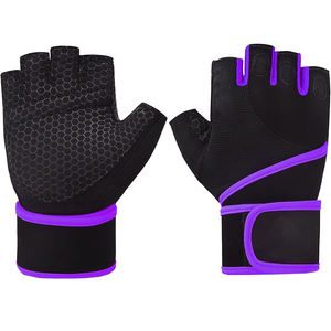 Gants de musculation unisexes de qualité supérieure, antidérapants, imperméables, respirants, en polyester, demi-doigts, pour la salle de sport et les sports - Product Image 2