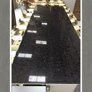 SILO INDIA BG001 Indian Black PearlGranite Slabs Polished Modern Design Kitchen Countertops Floor Apartment Villa Mall Hotel - Product Image 2