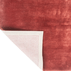 Alfombra Rectangular Beige de Viscosa Tejida a Mano, Alfombra Artesanal para Piso, Proveedor de Alfombras - Product Image 3