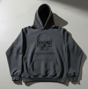Sweat à capuche décontracté surdimensionné pour homme en polaire 100 % polyester – Écologique, respirant, anti-rétrécissement, motif imprimé DTF - Product Image 1