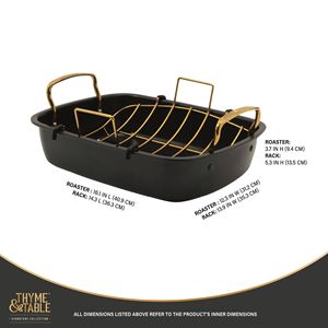 Lot de 2 rôtissoires avec grille, modèle noir D0100XF7MU7 - Product Image 2