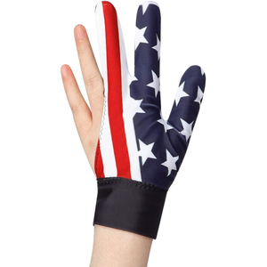 Guantes Deportivos Unisex con Estampado de Bandera Americana, Medios Dedos, para Mano Derecha, Sublimación, Poliéster, para Todas las Estaciones - Product Image 1